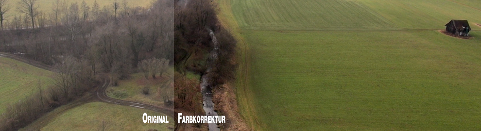 Videostabilisierung Octocopter Quadcopter Farbkorrektur Hectocopter